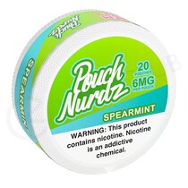 Pouch Nurdz Spearmint Nicotine Pouches