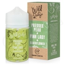 Pressed Pear, Pink Lady & Elderflower Shortfill E-Liquid by Wild Roots 50ml