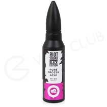 Pure Frozen Acai Shortfill E-Liquid by Riot Squad Black Edition 50ml