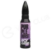 Purple Burst Shortfill E-Liquid by Riot Squad 50ml