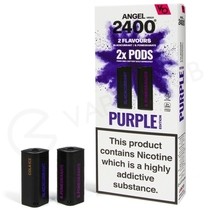 Purple Edition Vapes Bars Angel 2400 Prefilled Pods