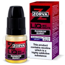 Rainbow Burst Nic Salt E-Liquid by Zorva Liq