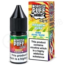 Rainbow Sherbet Nic Salt E-Liquid by Moreish Puff