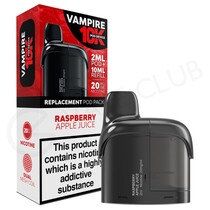 Raspberry Apple Juice Vampire Vape 10K Refill Pod