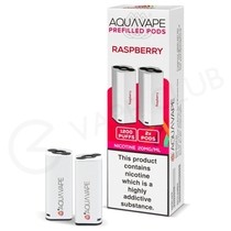 Raspberry Aquavape 2in1 Prefilled Pod