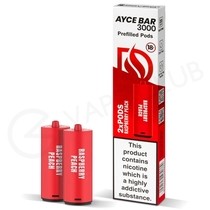 Raspberry Peach Dovpo Ayce Bar 3000 Prefilled Pods