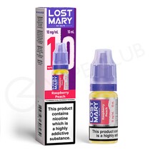 Raspberry Peach Nic Salt E-Liquid by Lost Mary