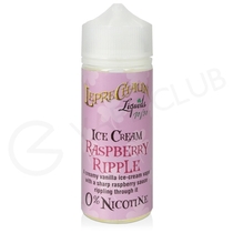 Raspberry Ripple Shortfill E-Liquid by Leprechaun Liquids Ice Cream 100ml