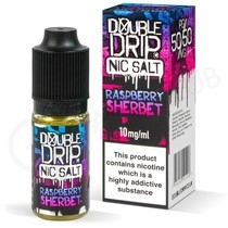 Raspberry Sherbet Nic Salt E-Liquid by Double Drip