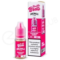 Raspberry Sorbet Nic Salt E-Liquid by Double Brew Originals