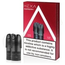 Raspberry V3 E-Liquid Pods by Hexa