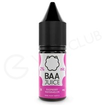 Raspberry Watermelon Nic Salt E-Liquid by Baa Juice