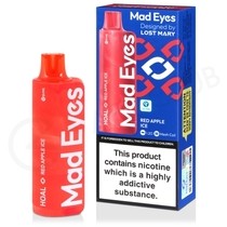 Red Apple Ice Mad Eyes Hoal Disposable Vape