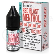 Red Blast Nic Salt E-Liquid by Frumist Menthol