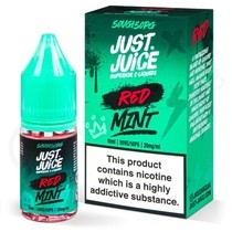 Red Mint Nic Salt E-Liquid by Just Juice