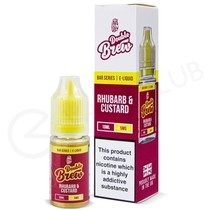 Rhubarb & Custard Nic Salt E-Liquid by Double Brew