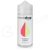 Rhubarb & Custard Shortfill E-Liquid by Sweet Drop 100ml
