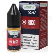 Rich Tobacco Nic Salt E-Liquid by Wholenic Rico