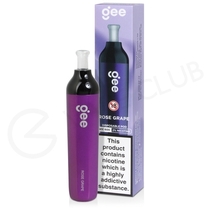 Rose Grape Gee 600 Disposable Vape by Elf Bar