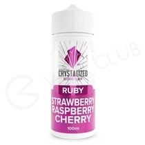 Ruby Strawberry Raspberry Cherry Shortfill E-Liquid by Crystalized 100ml