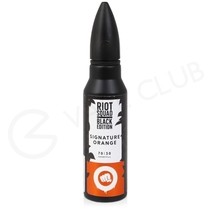 Signature Orange Shortfill E-Liquid by Riot Squad Black Edition 50ml