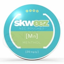 Skweez Menthol Nicotine Pouches