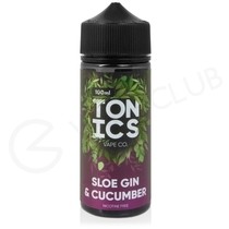 Sloe Gin & Cucumber Shortfill E-Liquid by Tonics 100ml