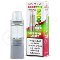Sour Apple Cherry Hyola Pro Max 8000 Refill Pack