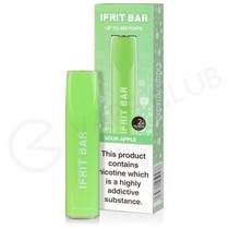 iFrit Bar Sour Apple Disposable Vape