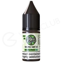 Sour Apple Strawzz On Ice Nic Salt E-Liquid by Ruthless Bar Saltz