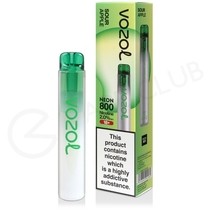 Sour Apple Vozol Bar Neon 800 Disposable Vape
