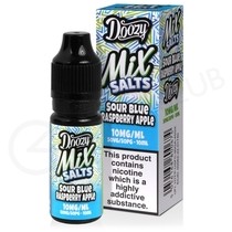 Sour Blue Raspberry Apple Nic Salt E-Liquid by Doozy Mix Salts