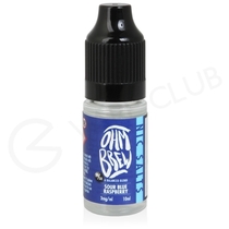 Sour Blue Raspberry E-Liquid by Ohm Brew 50/50 Nic Salts