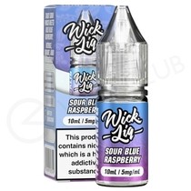 Sour Blue Raspberry Nic Salt E-Liquid by Wick Liq Bar Juice