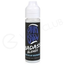 Sour Blue Raspberry Shortfill E-Liquid by Ohm Brew Badass Blends 50ml