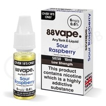 Sour Blue Razz E-Liquid by 88Vape Any Tank