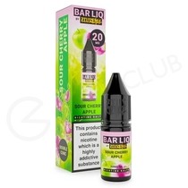 Sour Cherry Apple Nic Salt E-Liquid by Bar Liq
