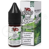 Sour Green Apple E-Liquid by IVG 50/50