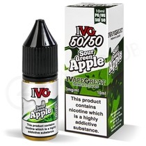 Sour Green Apple E-Liquid by IVG 50/50