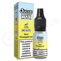 Sour Pineapple Ice Nic Salt E-Liquid by Jucce Max