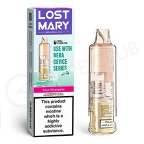 Sour Pineapple Lost Mary Nera Pureview Refill Pod