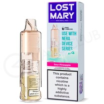Sour Pineapple Lost Mary Nera Pureview Refill Pod