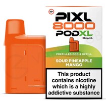 Sour Pineapple Mango Pixl 8000 Refill Pod