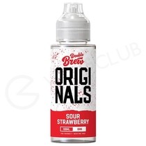 Sour Strawberry Shortfill E-Liquid by Double Brew Originals XL 100ml