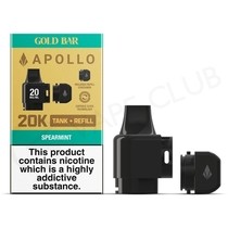 Spearmint Gold Bar Apollo Prefilled Pods