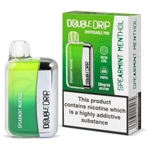 Spearmint Menthol Double Drip Disposable Vape