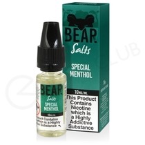 Special Menthol Nic Salt E-Liquid by Bear Salts