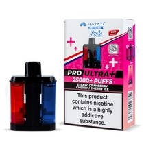Straw Cranberry Cherry & Cherry Ice Hayati Pro Ultra Plus Refill Pack