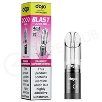 Straw-Rasp Cherry Ice Dojo Blast 2000 Go Refill Pack