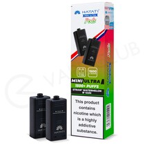 Straw Watermelon BGum Hayati Mini Ultra Prefilled Pods